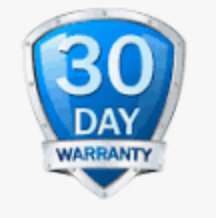 30 Day Warranty