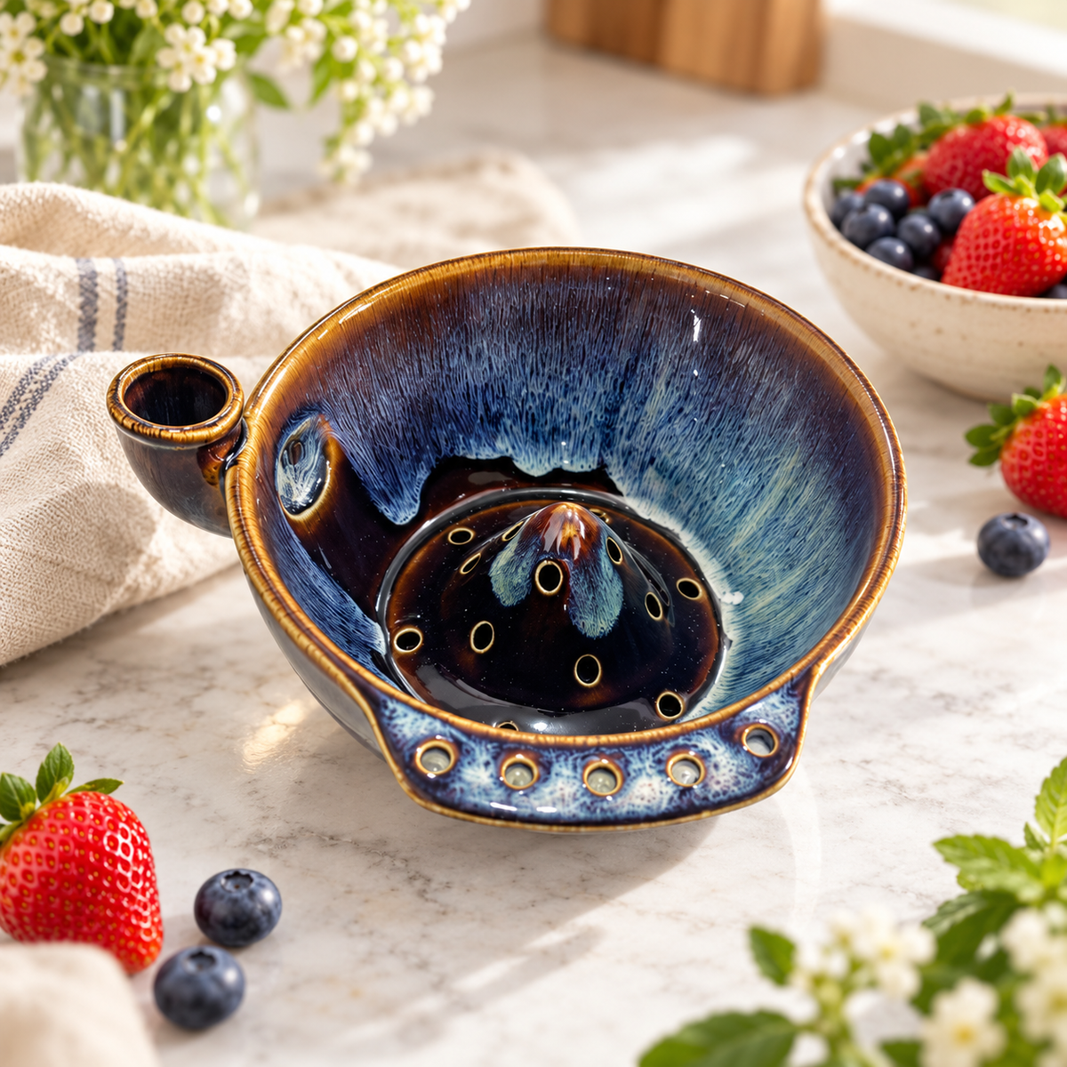 Ceramic Berry Bowl